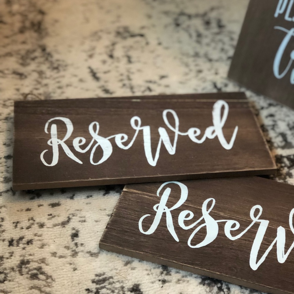 Wedding Signs